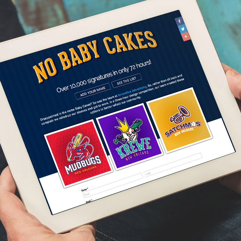 NOLA Baby Cakes Survey