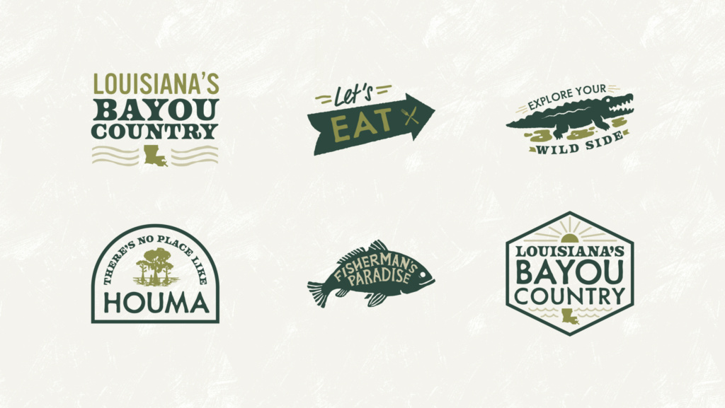 Houma Terrebonne Convention and Visitor Bureau Logo ADDY | Innovative Advertising