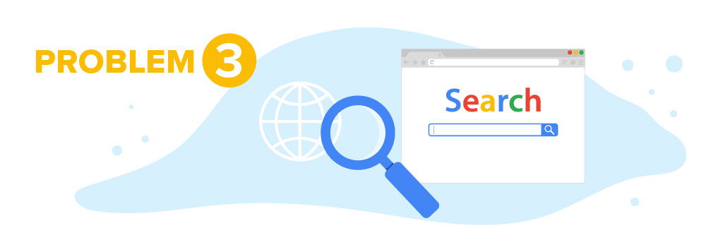 Problem #3 SEO Strategy Search